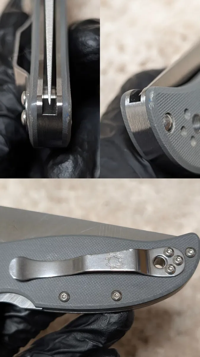 Складний ніж Spyderco Stretch 2 XL CRUWEAR G10 складаний ніж спайдерко — фото 6