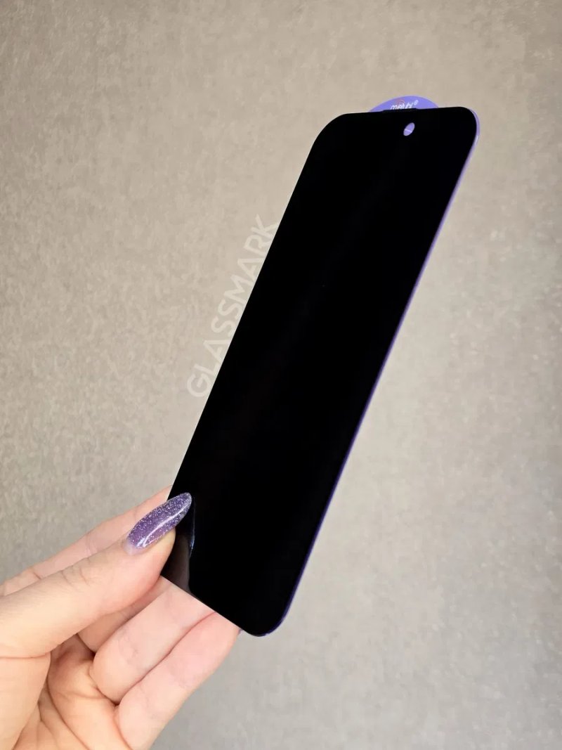 Скло антишпигун iPhone 17 Pro Max 17Air 17 приватное защитное стекло — фото 7