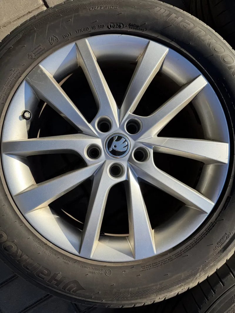 Skoda Kodiaq R18 Hankook 235/55 R18 Шкода Кодіак Окатвія А5 А7 VW — фото 4