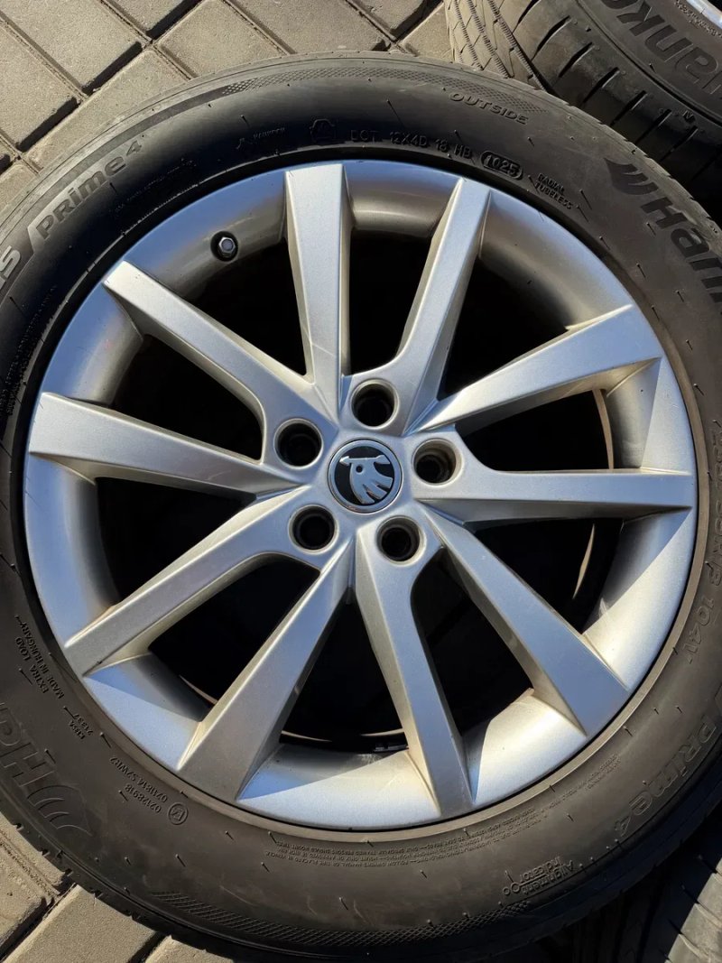 Skoda Kodiaq R18 Hankook 235/55 R18 Шкода Кодіак Окатвія А5 А7 VW — фото 5