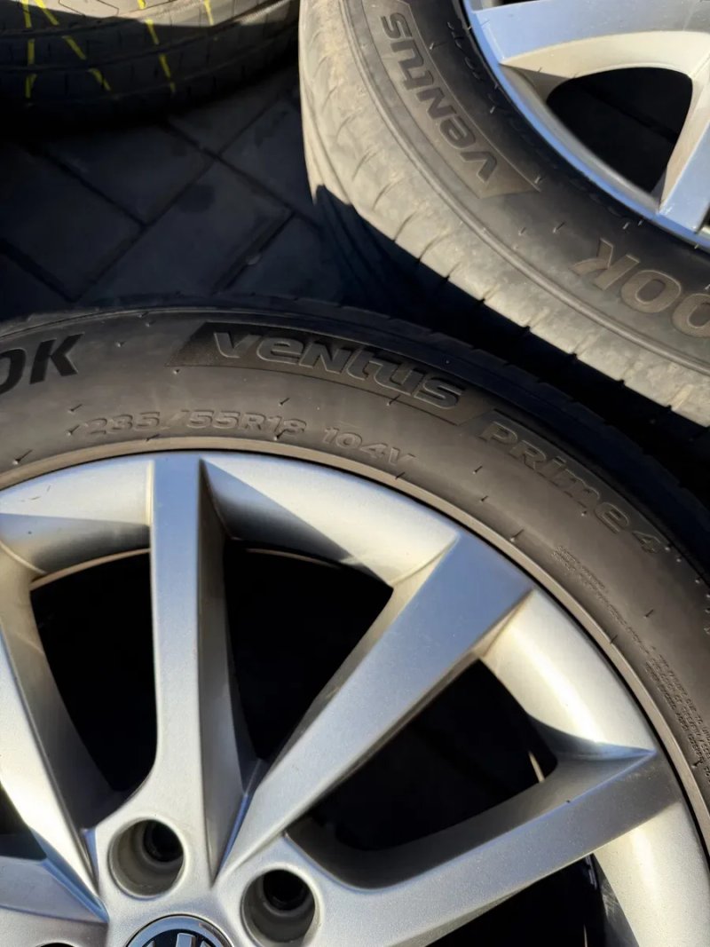 Skoda Kodiaq R18 Hankook 235/55 R18 Шкода Кодіак Окатвія А5 А7 VW — фото 8