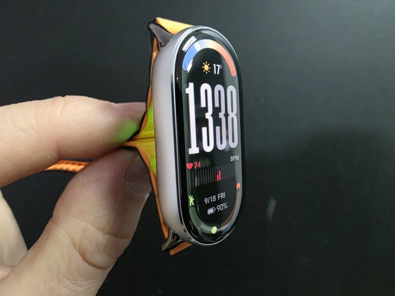 Смарт-браслет Xiaomi Smart Band 10 ( Mi Band 10 Silver) | Магнітний ремінець | Стан Супер | Все працює бездоганно — фото 3