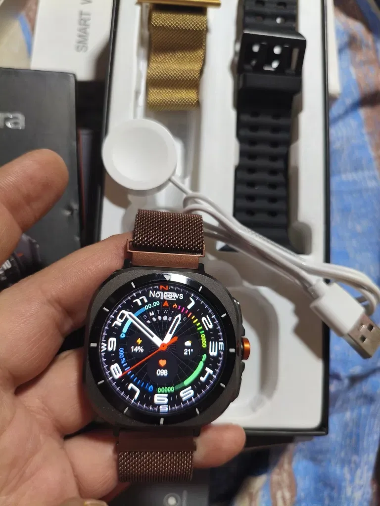 Смарт часы гелекси 7 MAX, GPS, NFC, AMOLED, Compass. — фото 2