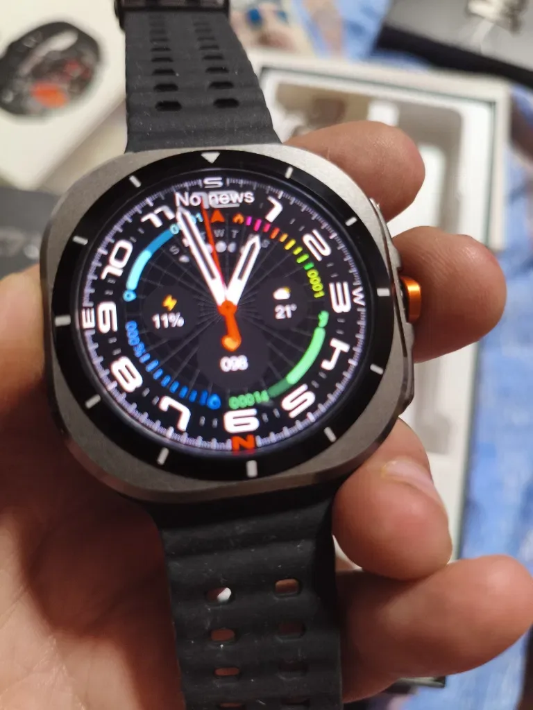 Смарт часы гелекси 7 MAX, GPS, NFC, AMOLED, Compass. — фото 3