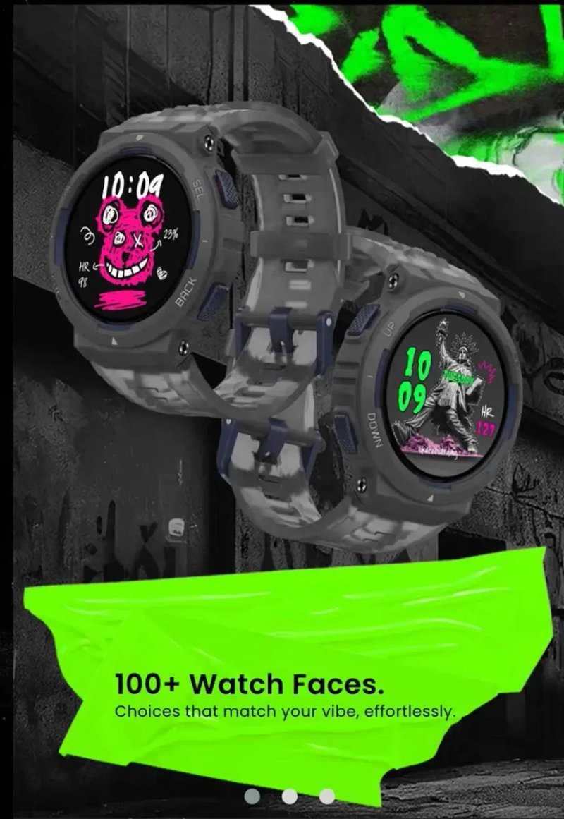 Смарт-годинник Amazfit Active Edge 46mm, світло-зелений (1,32", 10 ATM, GPS, 130+ спортивних режимів), Mint Green — фото 4