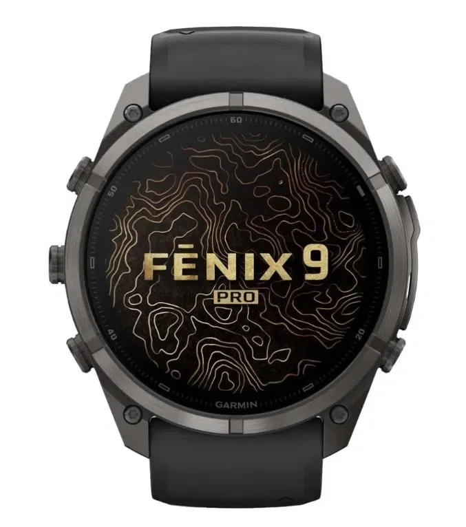 Смарт-годинник  Garmin Fenix 9 Pro inReach 51mm Carbon Gray DLC Titanium w. Black (010-04337-11) — фото 2