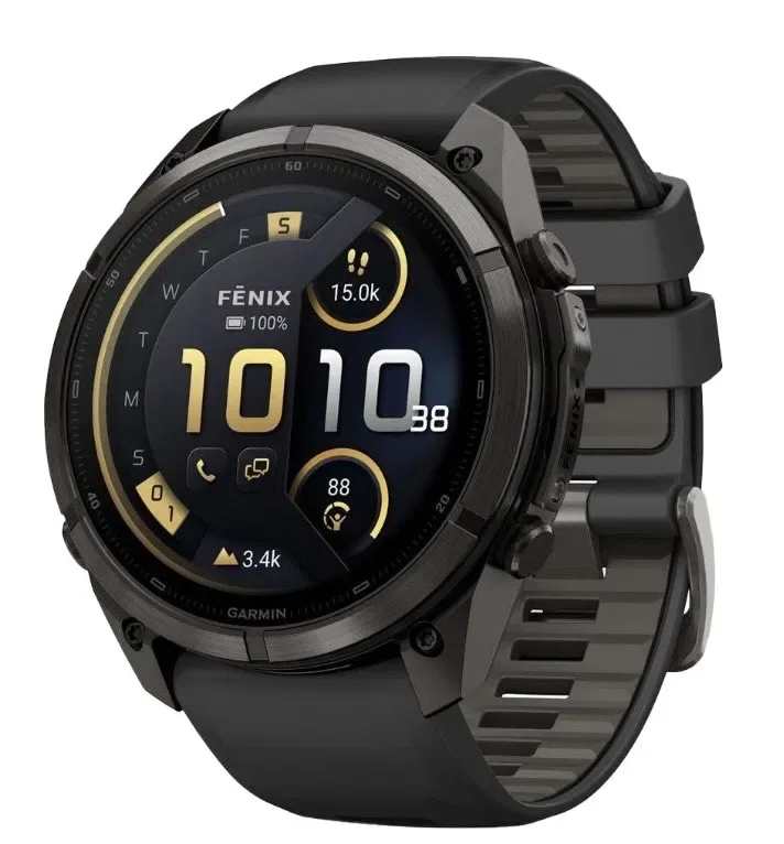 Смарт-годинник  Garmin Fenix 9 Pro inReach 51mm Carbon Gray DLC Titanium w. Black (010-04337-11) — фото 3