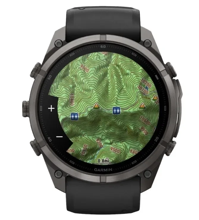 Смарт-годинник  Garmin Fenix 9 Pro inReach 51mm Carbon Gray DLC Titanium w. Black (010-04337-11) — фото 4