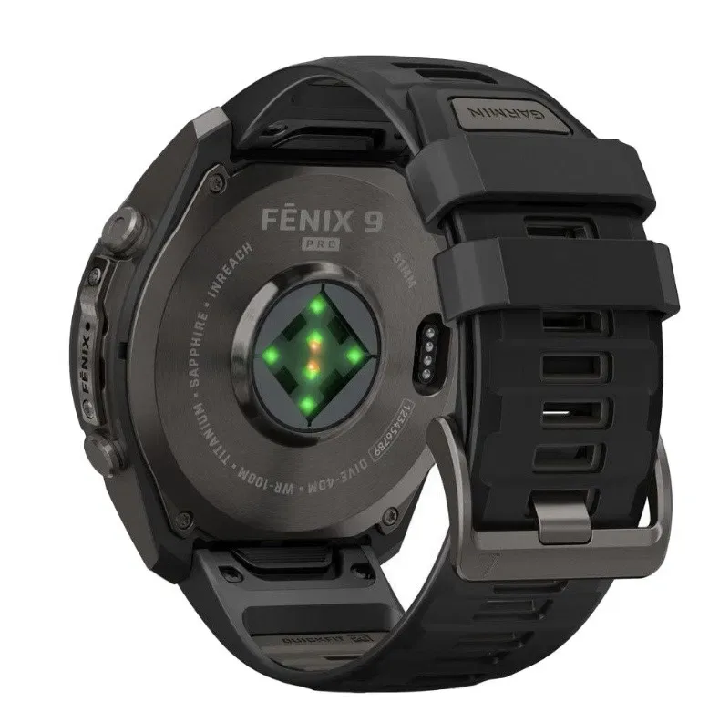 Смарт-годинник  Garmin Fenix 9 Pro inReach 51mm Carbon Gray DLC Titanium w. Black (010-04337-11) — фото 5