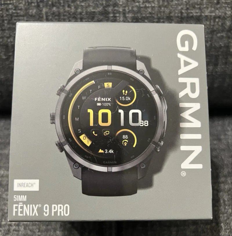 Смарт-годинник  Garmin Fenix 9 Pro inReach 51mm Carbon Gray DLC Titanium w. Black (010-04337-11) — фото 7