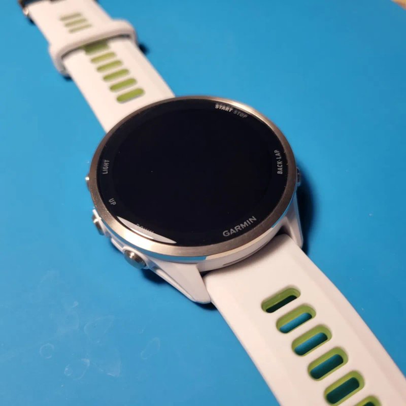 Смарт- годинник GARMIN, Forerunner 970,  AMOLED- дісплей, Whitestone/YELLOW Titanium — фото 2