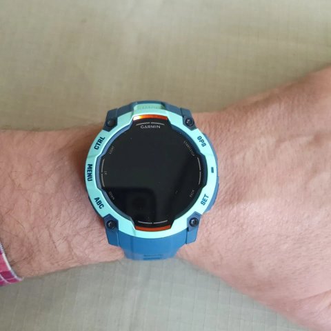 Смарт-годинник GARMIN instinct 3, розмір корпусу 50 мм. Дисплей - AMOLED. Для подорожей та спорту, (GPS). В ідеалі