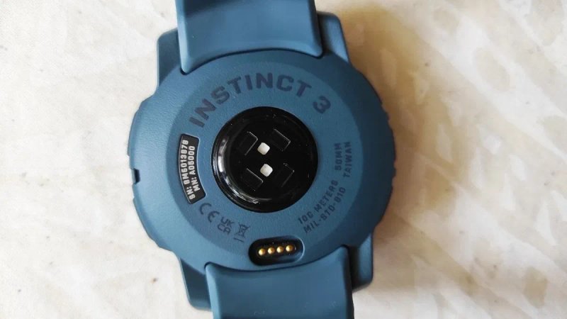 Смарт-годинник GARMIN instinct 3, розмір корпусу 50 мм. Дисплей - AMOLED. Для подорожей та спорту, (GPS). В ідеалі — фото 6
