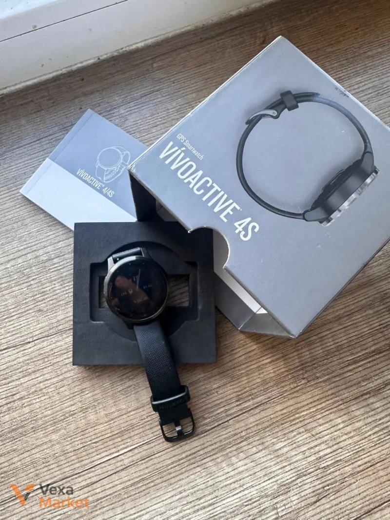 Смарт-годинник Garmin Vivoactive 4S чорний — фото 3
