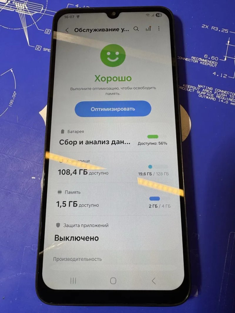 Смартфон Samsung Galaxy A05s (SM-A057) 4/128GB Black — Чудовий стан! — фото 2