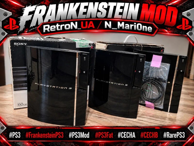 Sony Playstation 3 Fat FrankensteinMod CECHA CECHB — фото 2