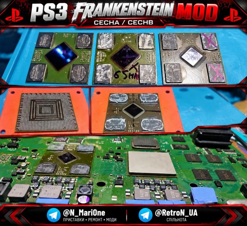 Sony Playstation 3 Fat FrankensteinMod CECHA CECHB — фото 3