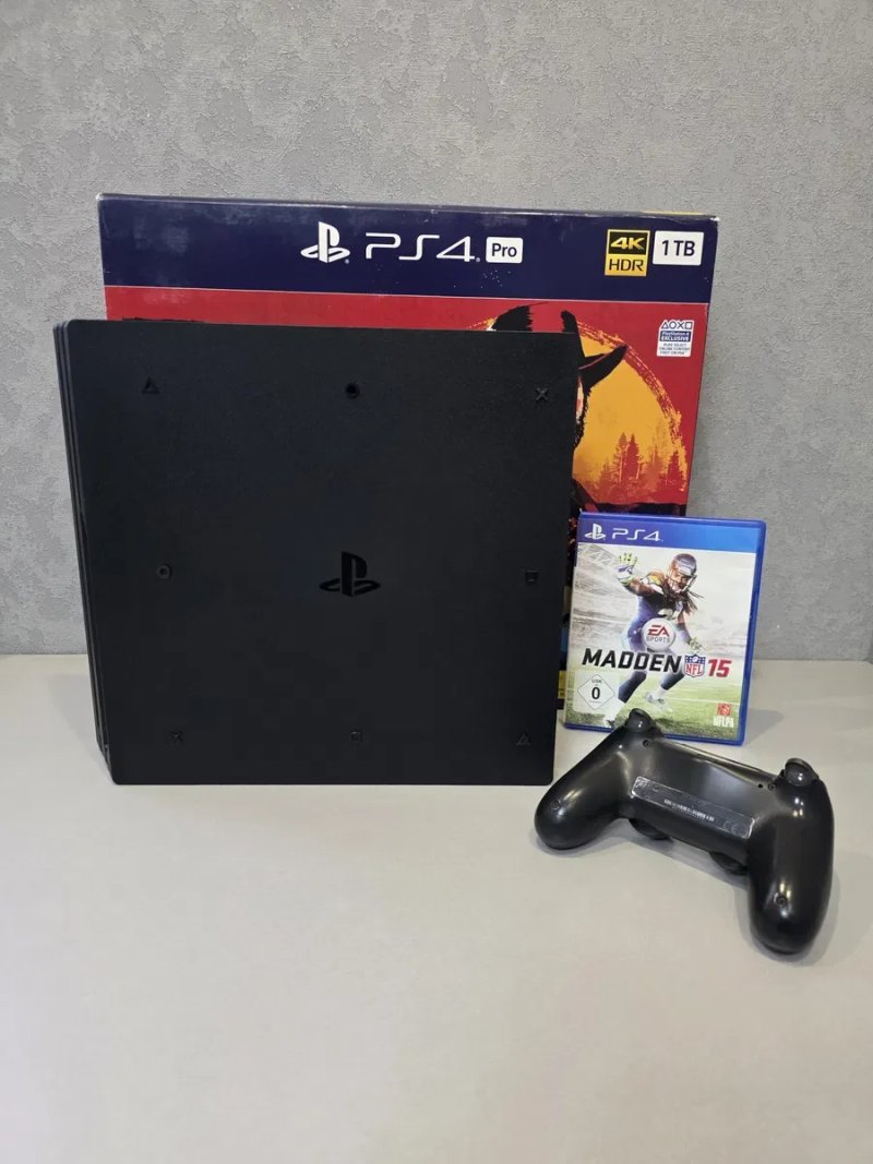 Sony Playstation 4 Ps4 Pro Ps 3 Ревізія CUH72 HDD 1024GB 1TB Магазин 12 Місяців Гарантія + Madden NFL — фото 4