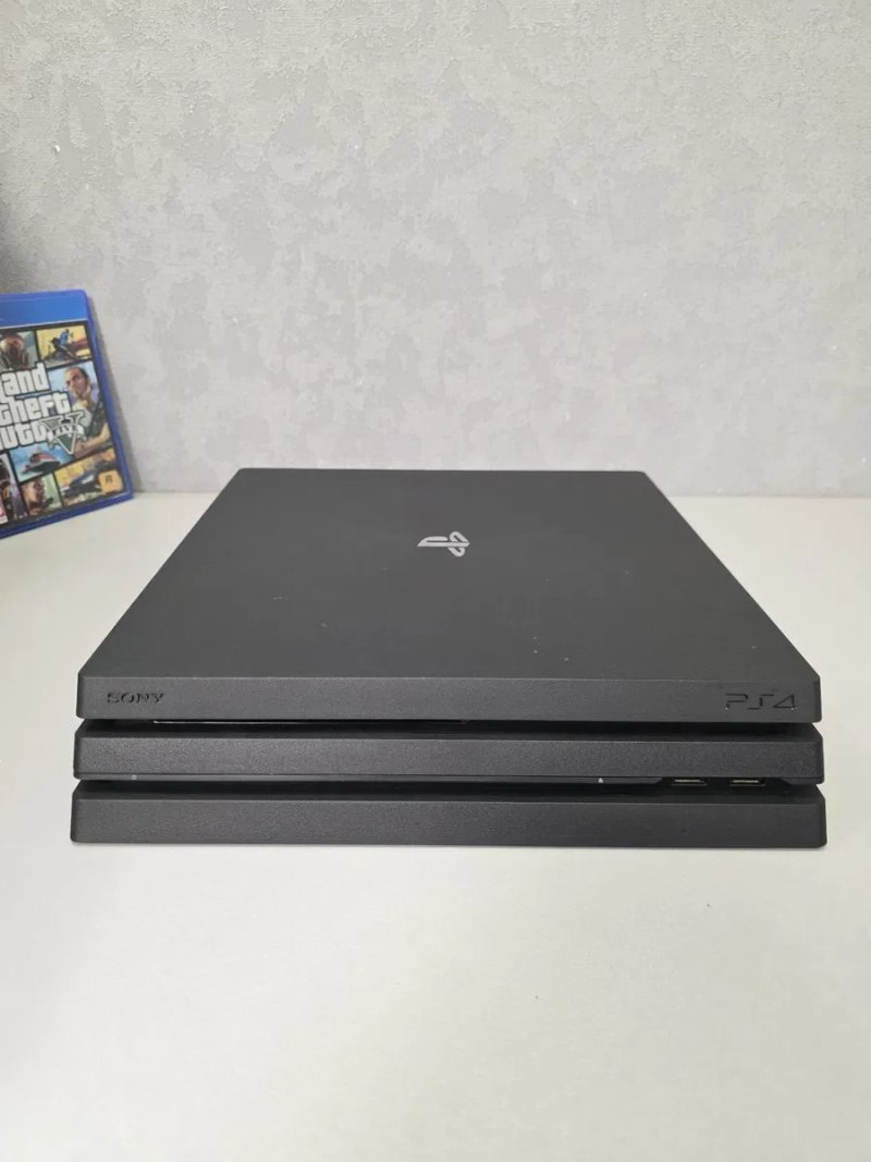 Sony Playstation 4 Ps4 Pro Ps Cuh7108B HDD 1TB 1024GB Магазин 12 Місяців Гарантія + GTA 5 Grand Theft Auto V Five — фото 5