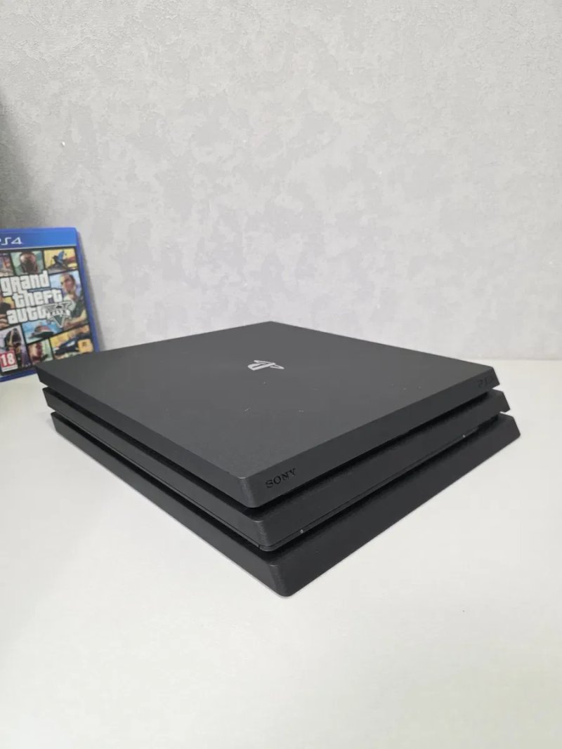 Sony Playstation 4 Ps4 Pro Ps Cuh7108B HDD 1TB 1024GB Магазин 12 Місяців Гарантія + GTA 5 Grand Theft Auto V Five — фото 6