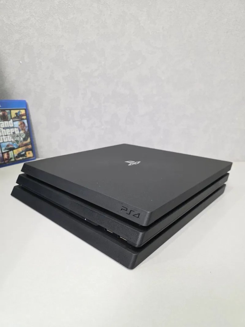 Sony Playstation 4 Ps4 Pro Ps Cuh7108B HDD 1TB 1024GB Магазин 12 Місяців Гарантія + GTA 5 Grand Theft Auto V Five — фото 7