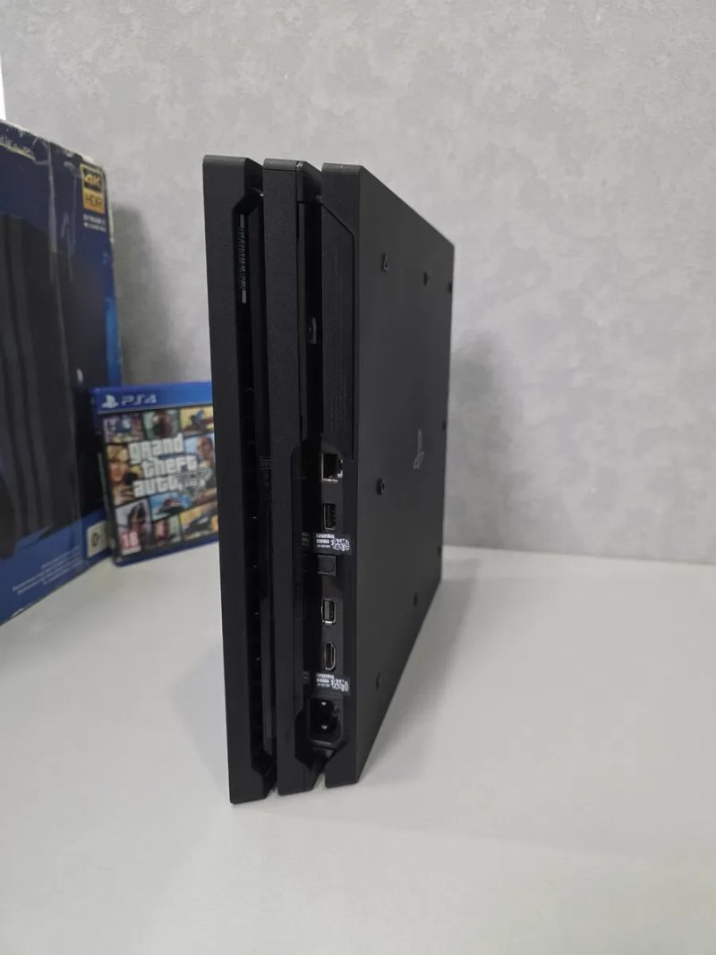 Sony Playstation 4 Ps4 Pro Ps Cuh7108B HDD 1TB 1024GB Магазин 12 Місяців Гарантія + GTA 5 Grand Theft Auto V Five — фото 8