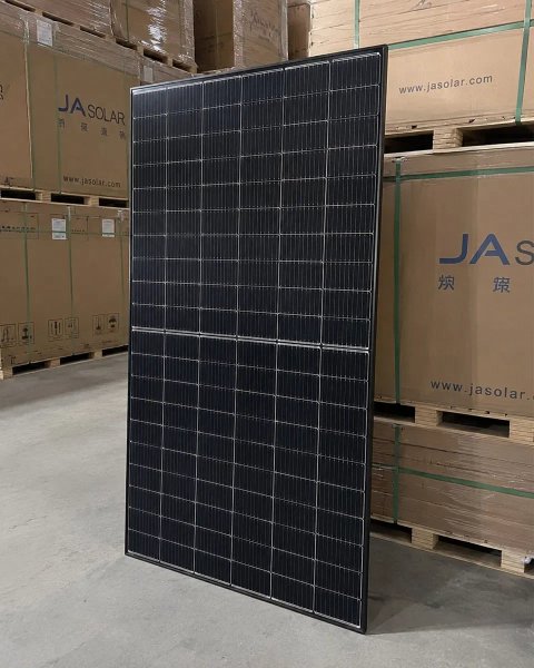 Сонячна панель JA Solar 465 Вт Bifacial, чорна рама (опт)