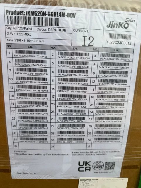 Сонячна панель JKM620N-66HL4M-BDV