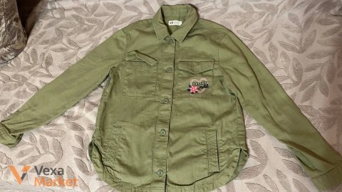 Сорочка H&M жіноча хакі