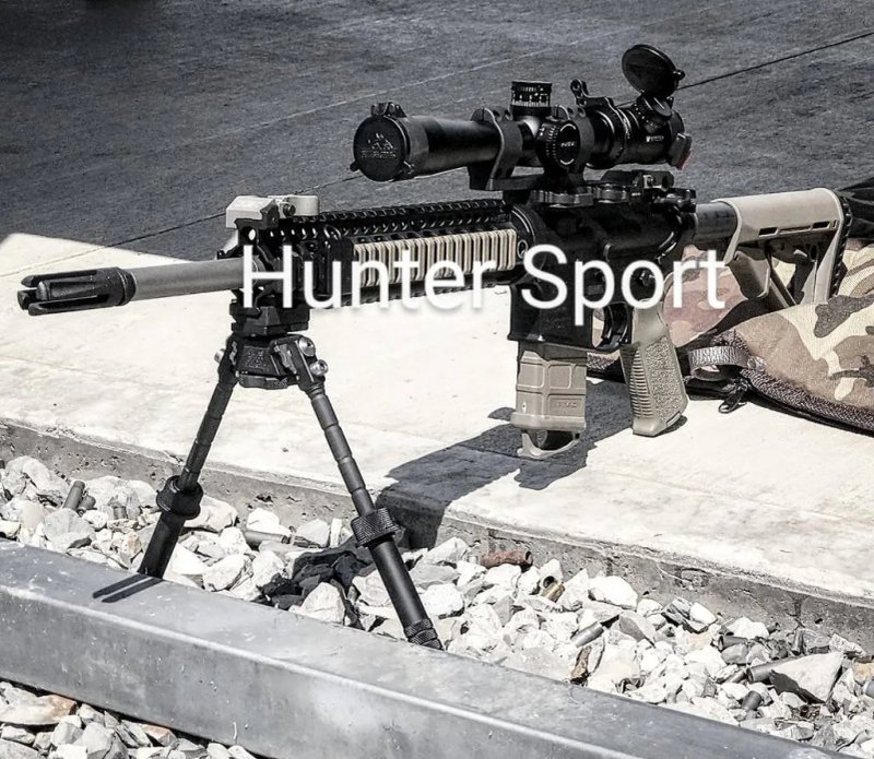 Сошки Атлас Accu-shot с качалкой 17-25 см на Weaver/Picatinny для огнестрельного оружия. Аналог — фото 4