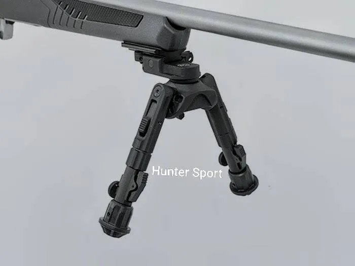 Сошки Leapers UTG Recon 360 TL 18-23 см, на базу Weaver/Picatinny/под антабку для оружия АК, AR15, AR10 и др. Оригинал — фото 3