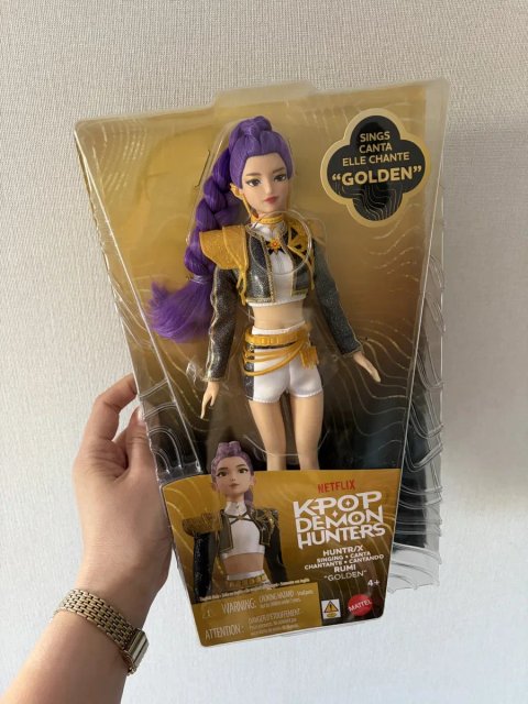 Співаюча лялька Румі Mattel Kpop Demon Hunters HUNTR/X Rumi Golden