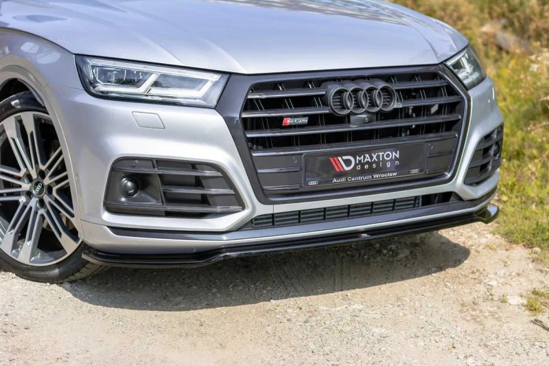 Сплітер Audi SQ5 FY \ Q5 S-line 80A (17-20) тюнінг обвіс спойлер — фото 3