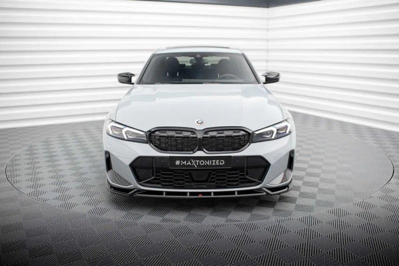 Сплиттер BMW G20 M-sport рестайл LCI (2022+) тюнинг обвес губа юбка — фото 3