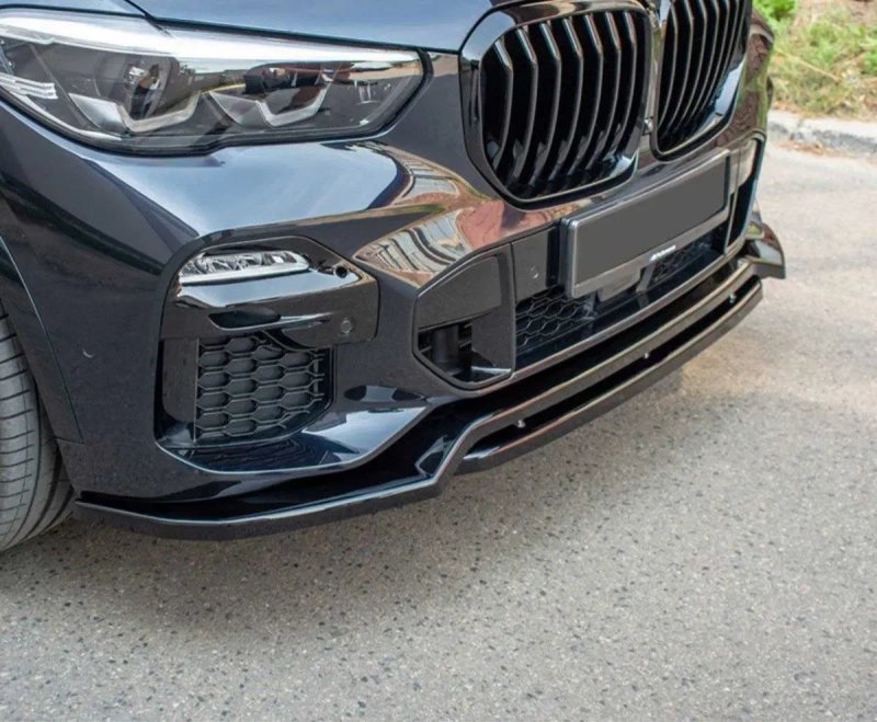 Сплиттер BMW X5 G05 в стиле Maxton Design цельный диффузор сплiтер — фото 3