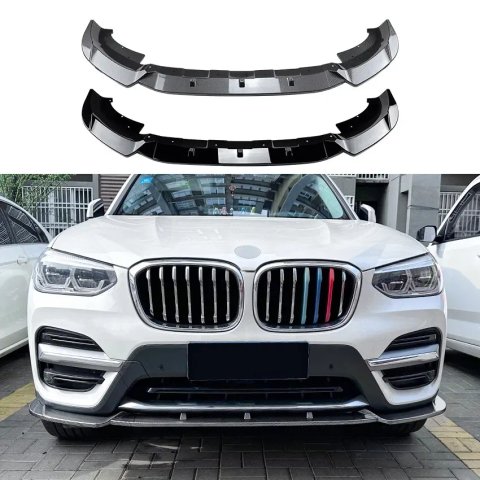 Сплиттер губа бампера BMW X3 X4 G01 G01 диффузор спойлер сплітер губа