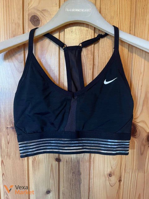 Спортивний топ Nike чорний розмір S