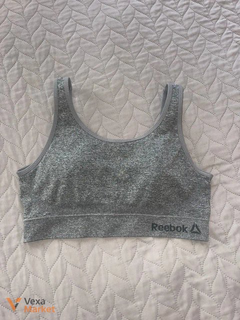Спортивний топ Reebok сірий розмір M-L