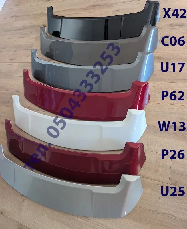 Спойлер Mitsubishi Outlander 3 2013-2020 у кольорі C06 коричневий — фото 8