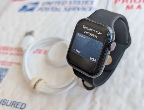 Справні без блокувань акб 91% Apple Watch SE 2 44 2 nd gen з США з захисним склом 3D