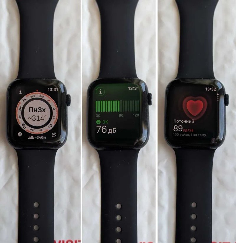 Справні без блокувань акб 91% Apple Watch SE 2 44 2 nd gen з США з захисним склом 3D — фото 4