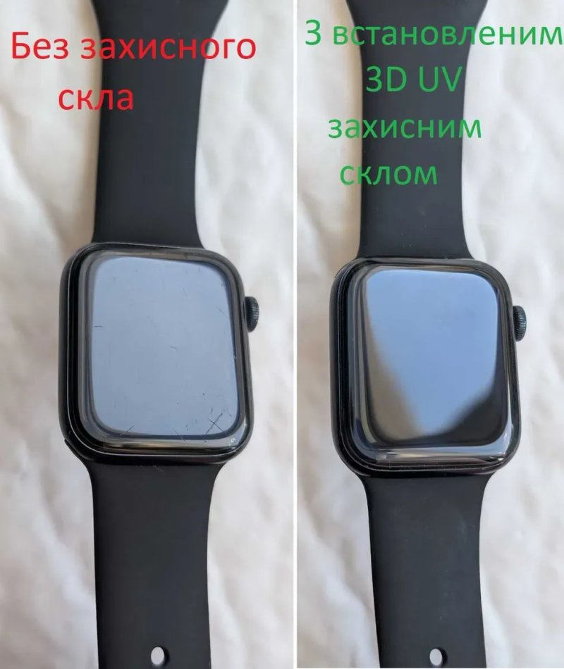 Справні без блокувань акб 91% Apple Watch SE 2 44 2 nd gen з США з захисним склом 3D — фото 8