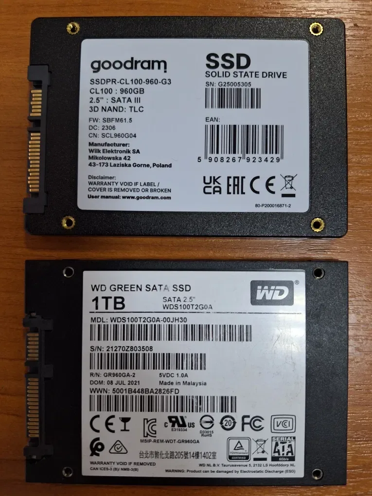 SSD 1Tb 2.5 sata 3 — фото 2