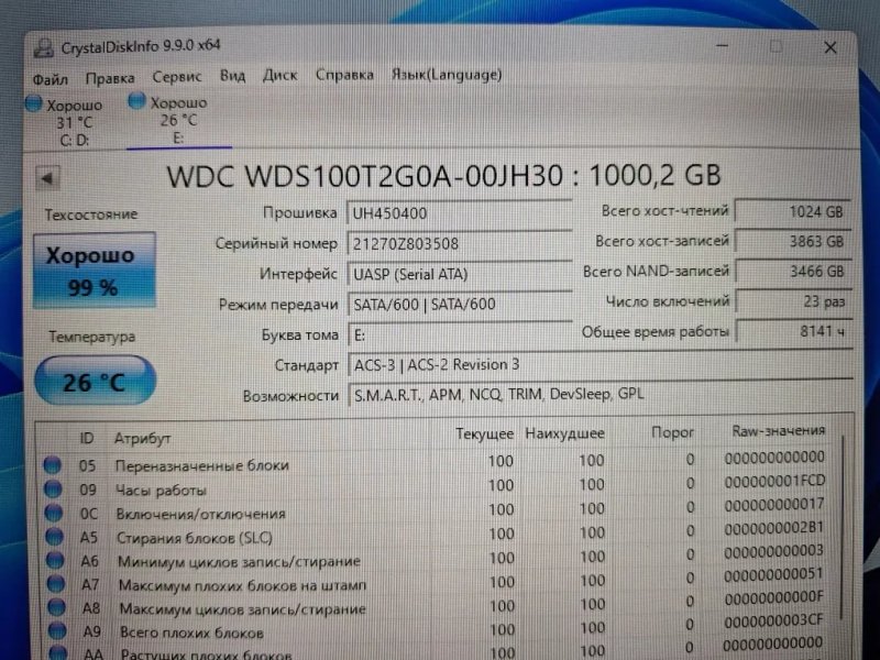 SSD 1Tb 2.5 sata 3 — фото 4