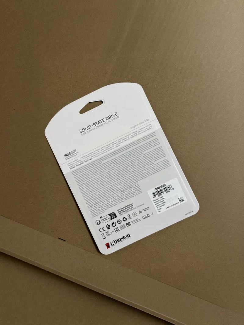 SSD Kingston 500Gb NVMe M.2 NV3 (новий) — фото 2