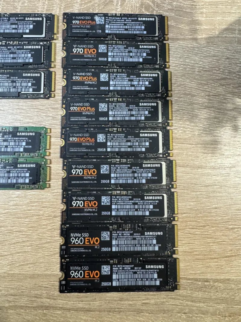 SSD M.2 NVMe Samsung EVO | PRO / 250GB / 500GB / 1TB / 2TB / Гарантія — фото 3