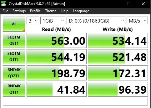 SSD Samsung 860 EVO 2TB , оригінал (MZ-76E2T0). — фото 6