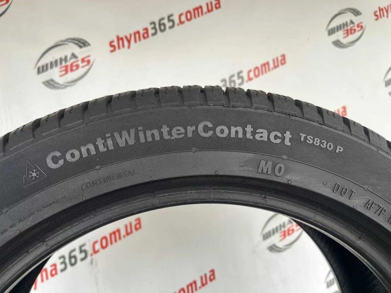 Стан нових зимові шини європейскі 205/50 R17 CONTINENTAL CONTIWINTERCONTACT TS830P підбір на авто резина — фото 7