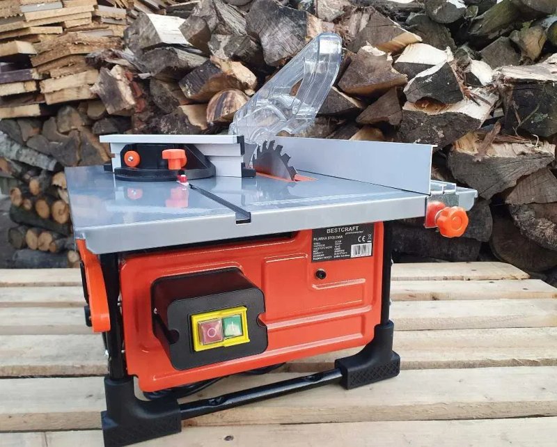 Стаціонарна циркулярна пила Циркулярка 1500W Bestcraft EC554 Польща — фото 2