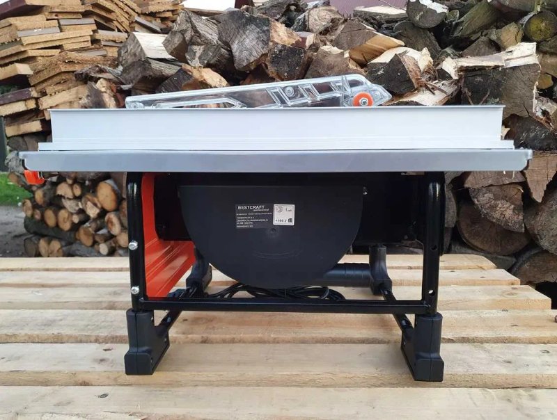 Стаціонарна циркулярна пила Циркулярка 1500W Bestcraft EC554 Польща — фото 3